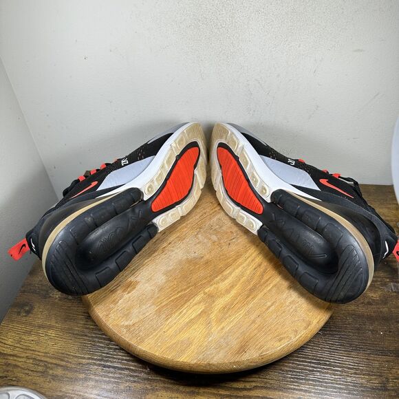 Nike Air Max 270 Shoes Mens Size 12 Black Red White Athletic Running AH8050-015 - Picture 7 of 8